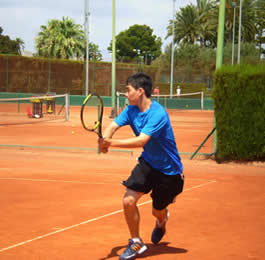 Camp tennis Alicante Spagna
